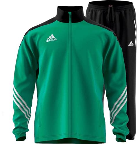 trainingspak van adidas groen|adidas trainingspak mannen.